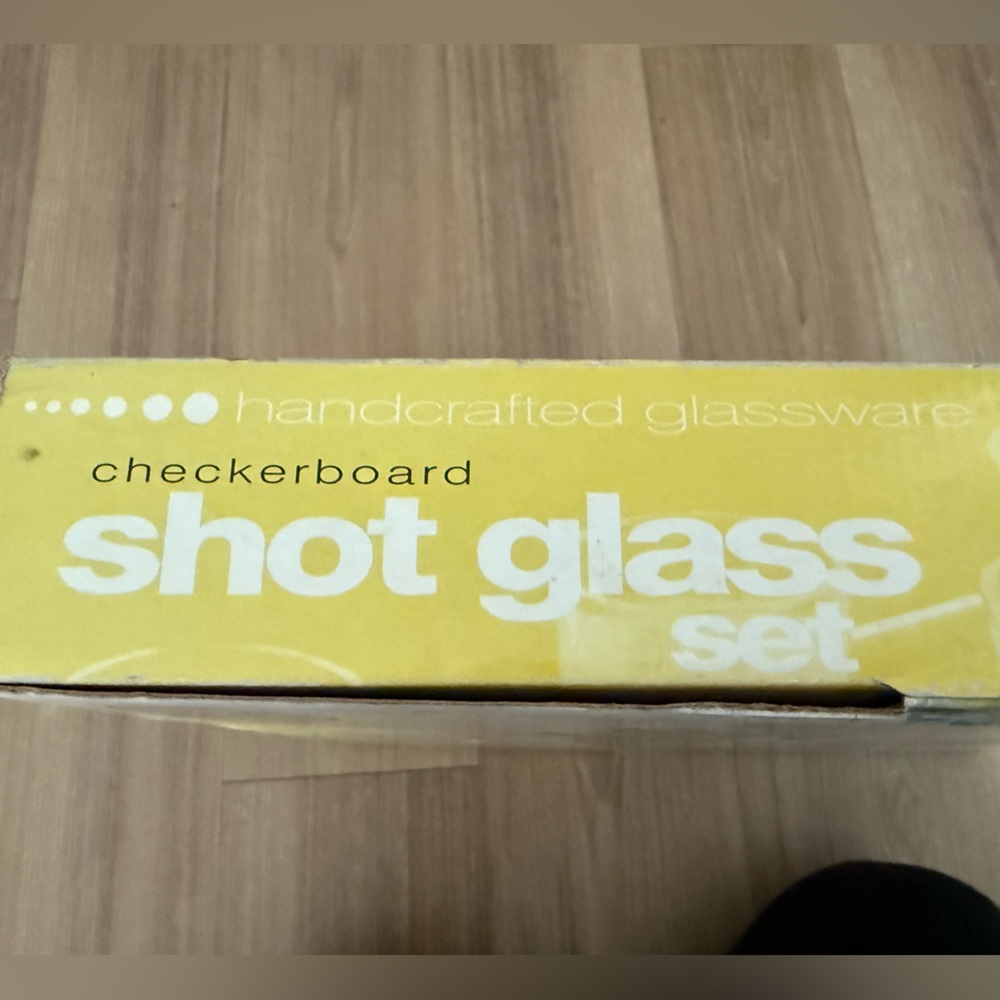 Essentials Shot Glass Checkers/Chess Set - Picture 5 of 7